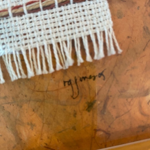 The Words & Weavings,wall art,by Rebecca Grace Jones Light Oak Frame cottagecore - Picture 4 of 8